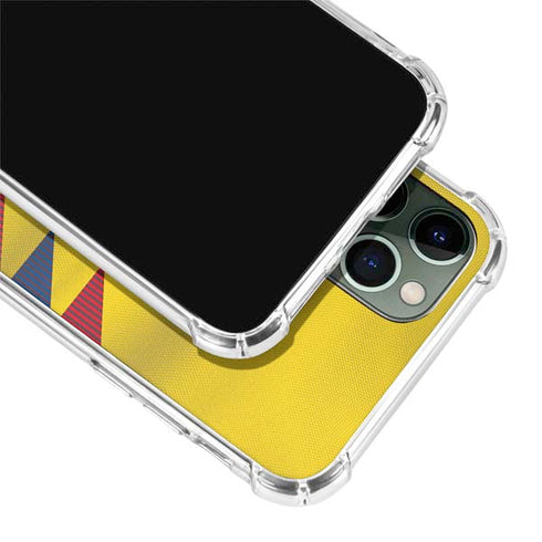 Colombia Soccer Flag iPhone 12 Pro Clear Case